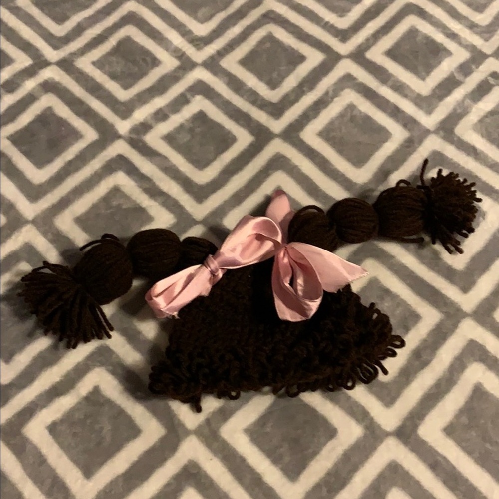 🎀4for$20🎀Cabbage Patch kid- hand made infant hat